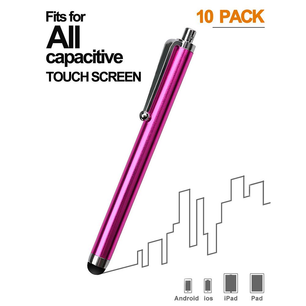 Universal Aluminum Alloy Touch  Pen Metal Touch Screen Pen  Pens Capacitive Screen Pen With Clip For Tablet Mobile Phone