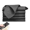 Microfiber Cloth 5 Pieces Musical Instrument Rag Absorbent Cleaning Cloth For Window Dish Washing Countertop Kitchen Windshield