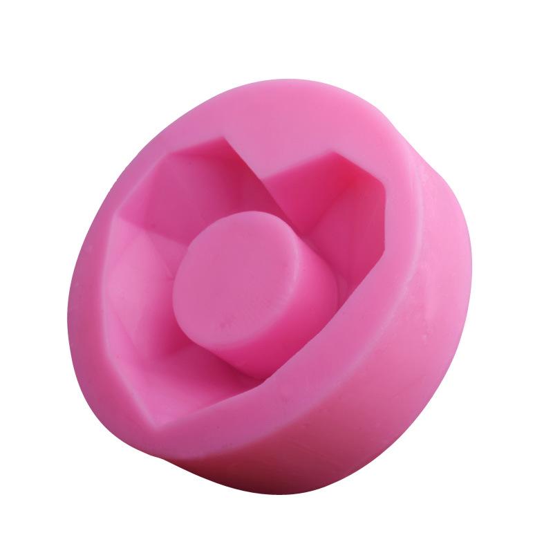 Geometric Love Fondant Silicone Mold Cake Decoration Mold Aromatherapy Plaster Mold