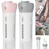 4-in-1 Lotion Shampoo Gel Travel Travel Cosmetics Set Press Dispenser Shower Bottle Reusable Portable