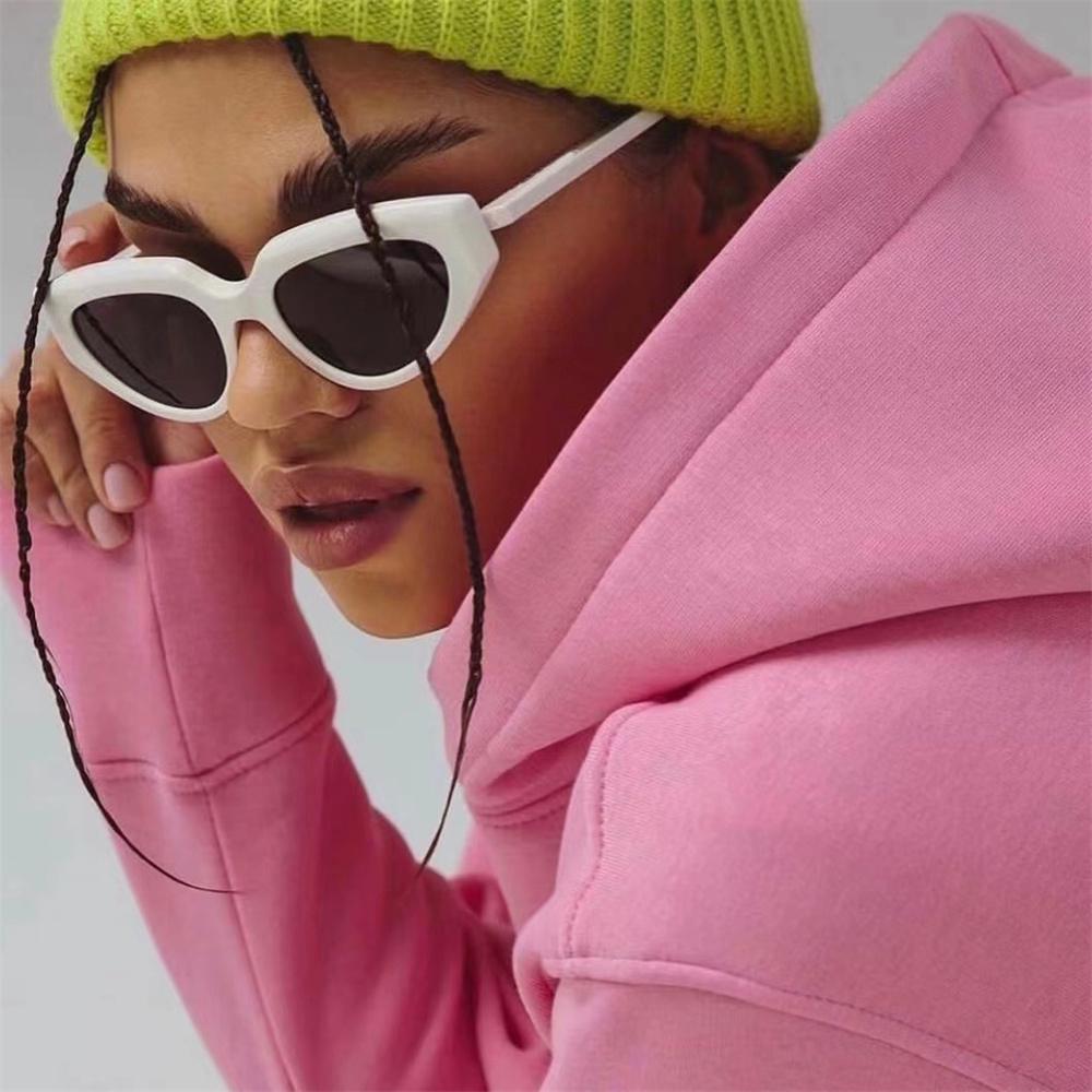 Cat Eye Sunglasses Retro Radiation Protection Eyeglasses Women Hip -Hop Sun Glasses For Female Outdoor Driving Uv400 Glasses