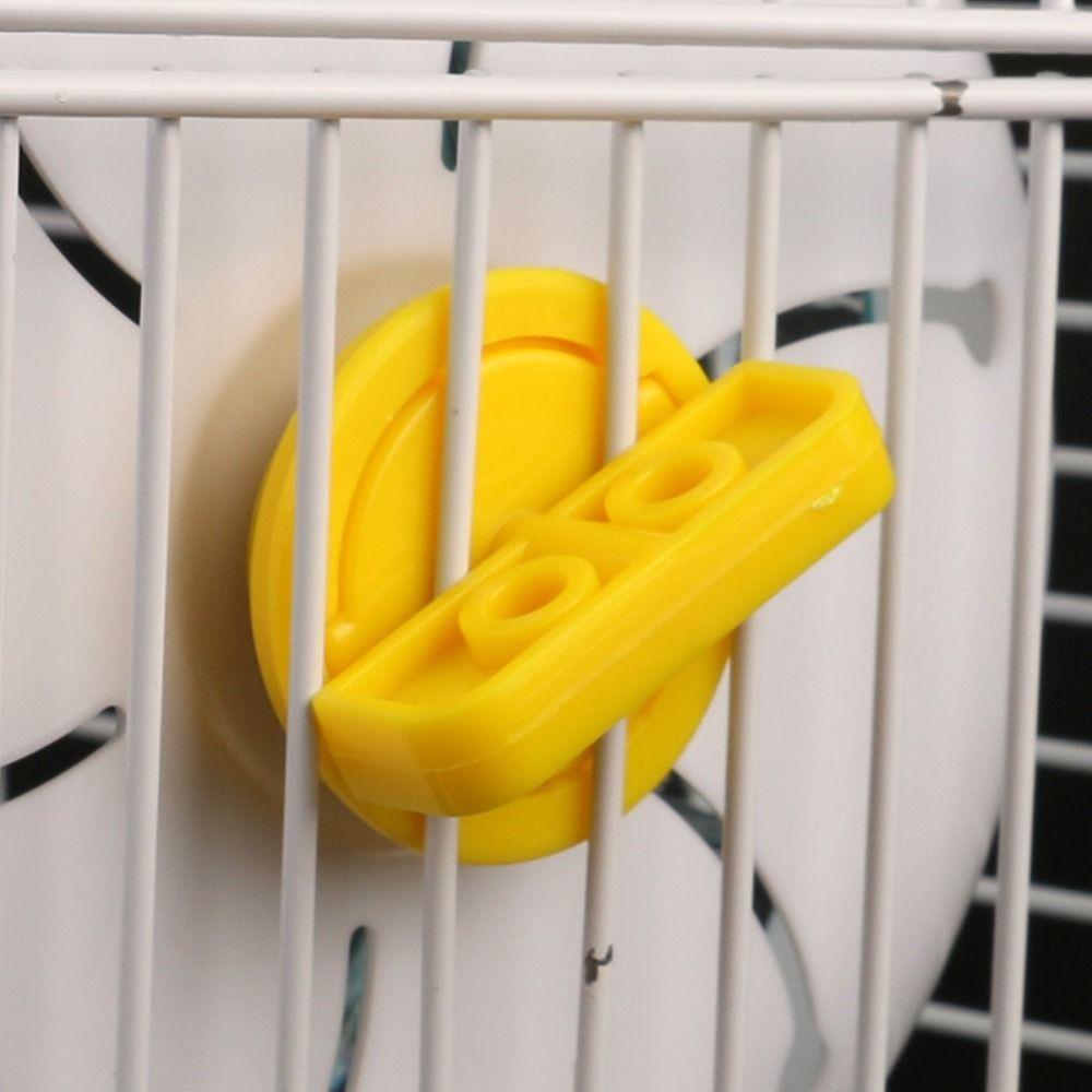 Einfach zu installieren Hamsterlaufrad Lager Leise Hamsterlager Achsmutter für Rennmäuse Maus