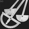180 Degree Protractor Metal Angle Finder Goniometer Angle Ruler Stainless Steel Woodworking Tools Rotary Measuring Ruler100/150