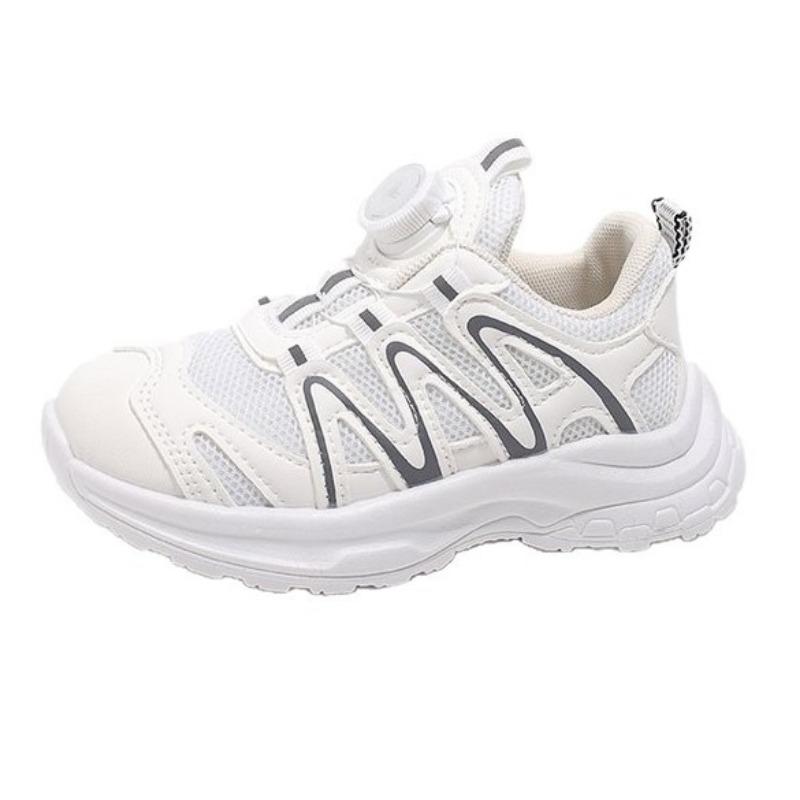 

Boys Fashionable Dad Shoes Children s Breathable Mesh Sports Shoes Girls Lightweight Running Shoes Versatile White Shoes 27
