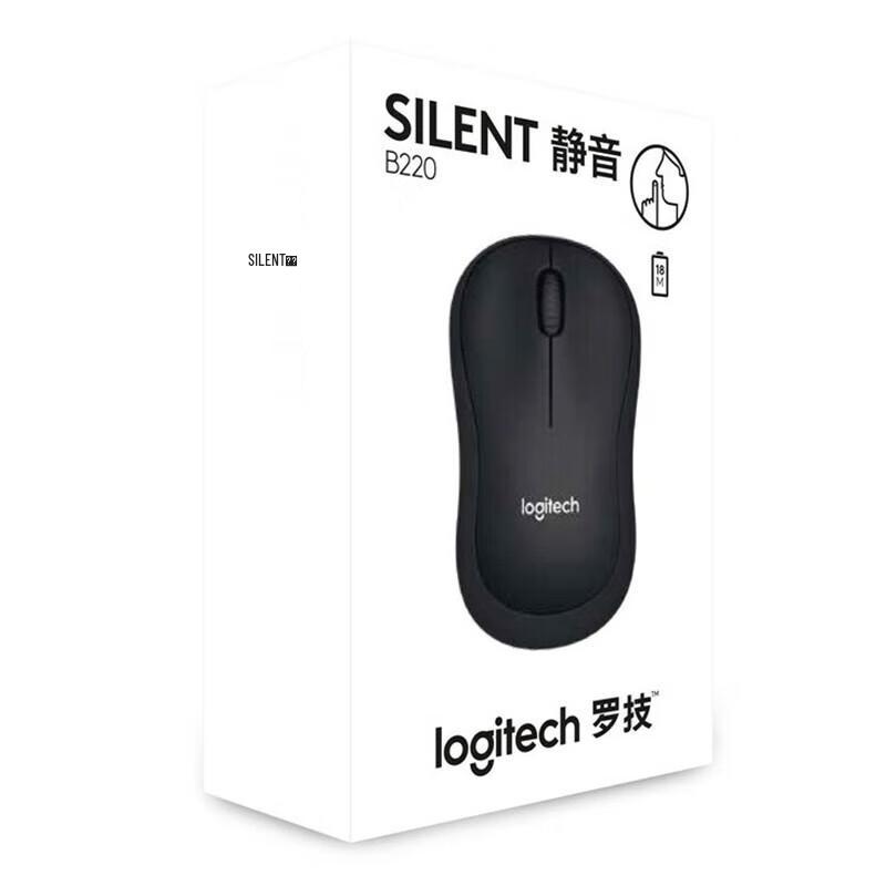Logitech B220 Wireless Silent Mouse