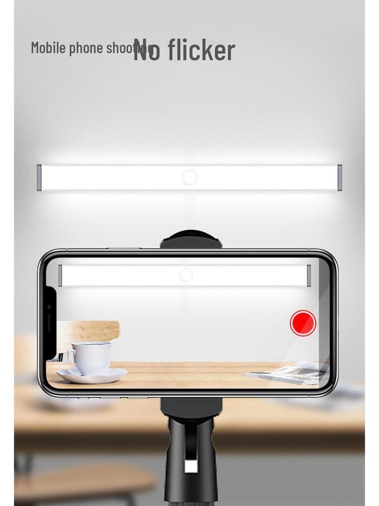 Ultra-thin Rechargeable LED Motion Sensor Night Light for Bedroom and Hallway