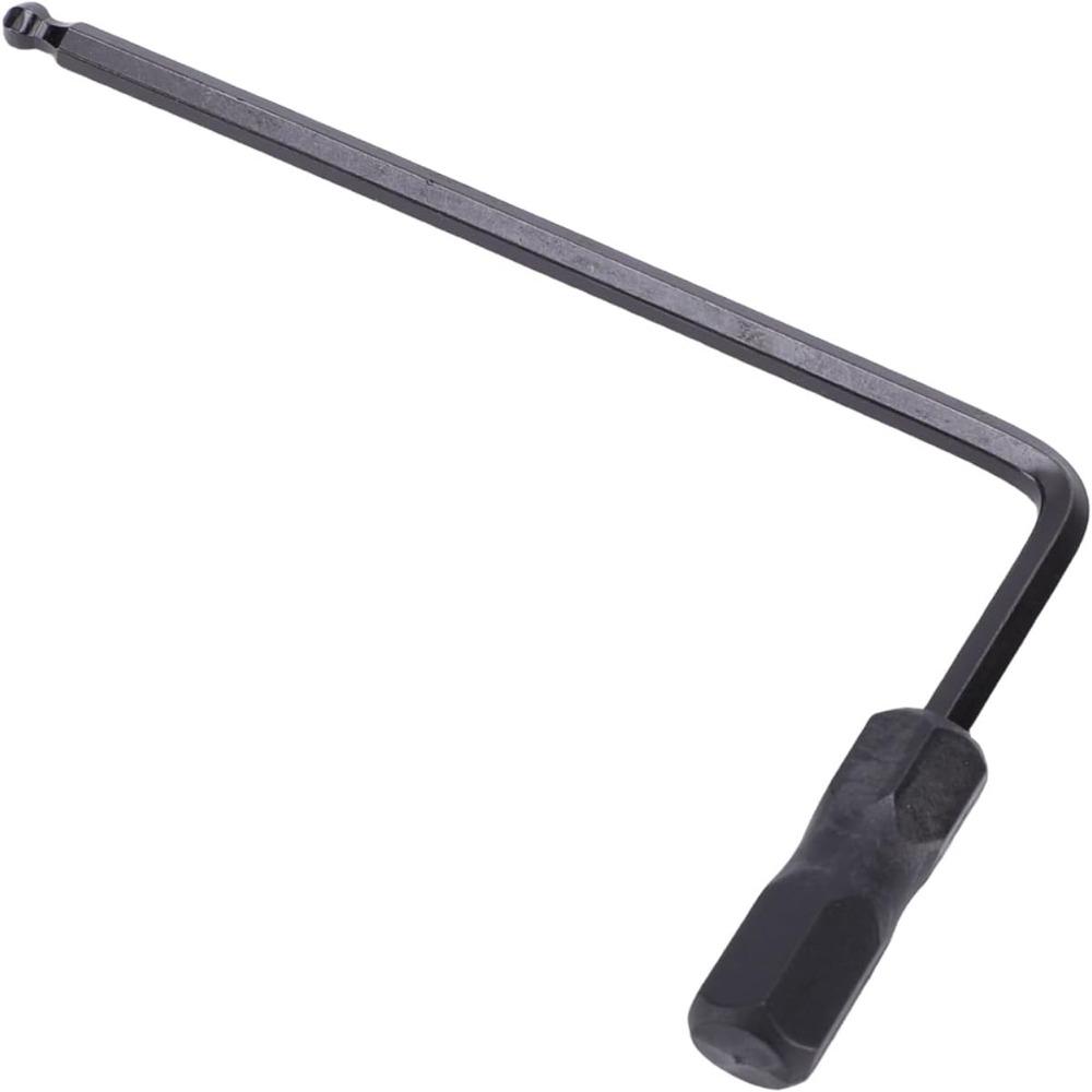 Extended Handle Truss Rod Wrench Metal Material Neck Adjustment Tool For Electric Guitars