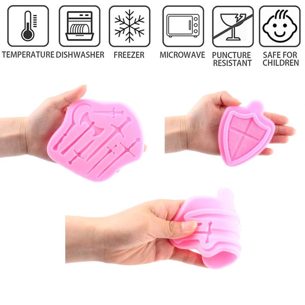 MINFEIDMS Ballon Siliconen Mallen Luchtballon Fondant Mallen voor Baby Shower Cake Decoreren Cupcake Topper Chocolade Gum Paste Candy Polymeer Klei