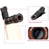 Universal 8x Mobile Phone For Camera Smartphone Lens HD Telescope Optical Lens Zoom Clip Lens