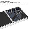 Samsung S25/S26 Ultra Electroplated Leather Gentleman PU Case