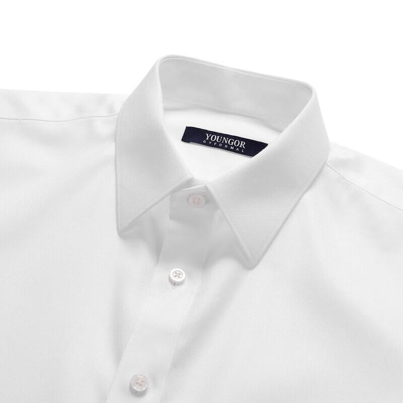 YOUNGOR Men's Business Casual Short-Sleeve Shirt