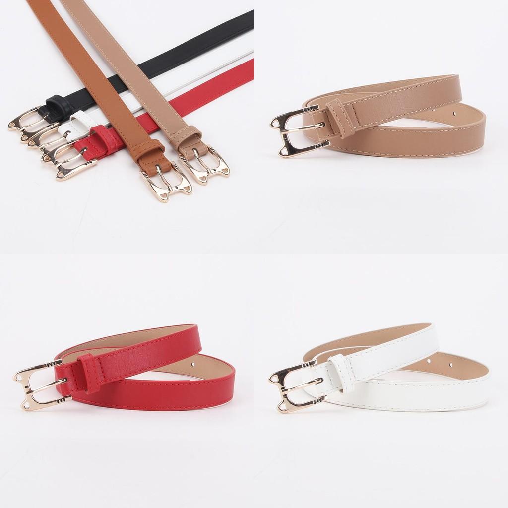 Fashion Cat Print Leather Belt For Women With Alloy Buckle For Casual Casual Wear