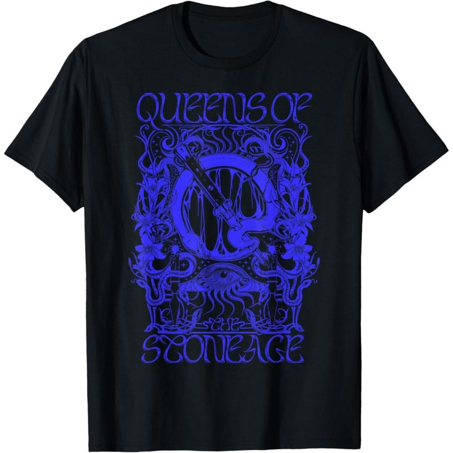 Official Queens Of The Stone Age Illustrated T-Shirt S
