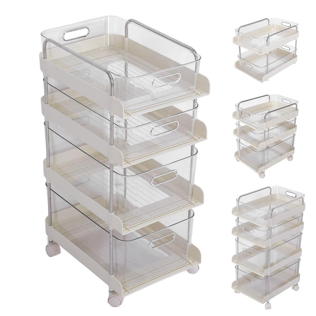 Regał magazynowy Organizer Wielofunkcyjny Stojak do ekspozycji kosmetyków przekąsek do Kuchni Be