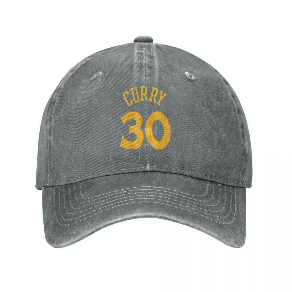2025 Summer Steph Curry Jersey Baseball Cap For Unisex Men Vintage Trucker Hat Fitted Retro Sunshade Outdoor Sun Baseball Caps