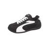Casual German training shoes women's new spring and autumn black board shoes versatile breathable women's shoes lightweight small black shoes