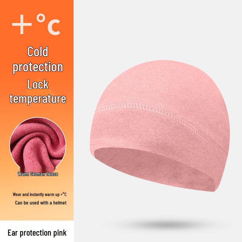 Fleece-Lined Windproof Cycling Hat with Ear Protection