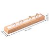 Rings Storage Wooden Ring Display Rectangular Shape Jewelry Organizers Quality Jewelry Stand  Rings