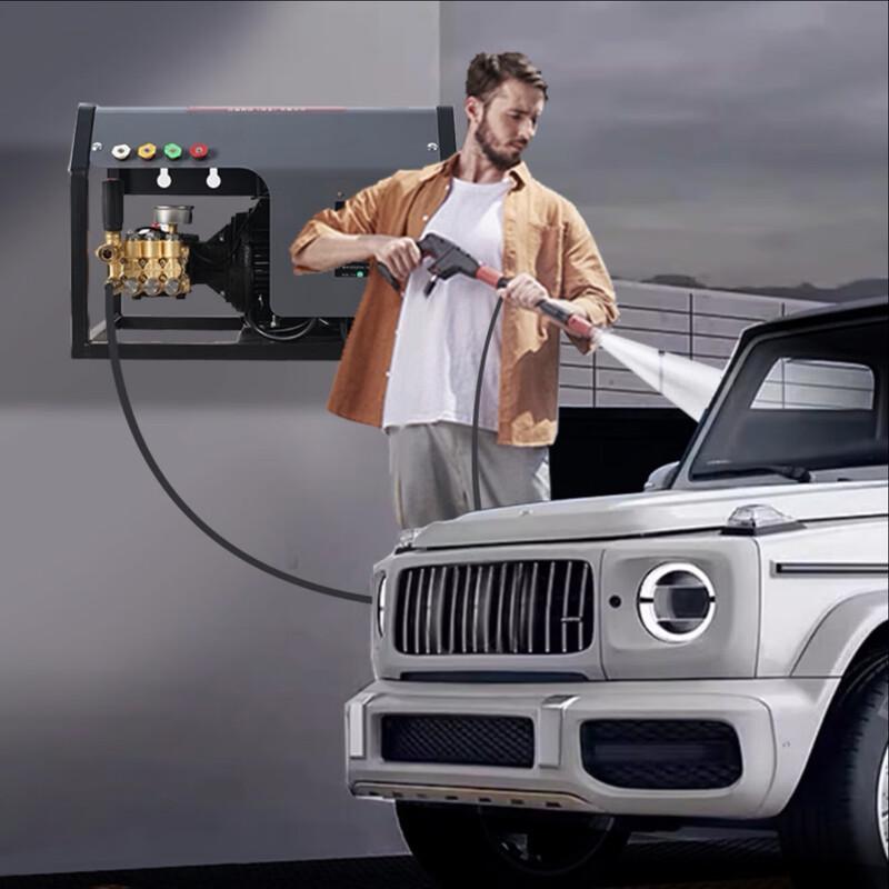 Black Cat Commercial Wall-Mounted High-Pressure Car Washer