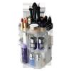 360° Drehbarer Acryl Make-up Organizer - Transparenter Hautpflege- & Lippenstifthalter