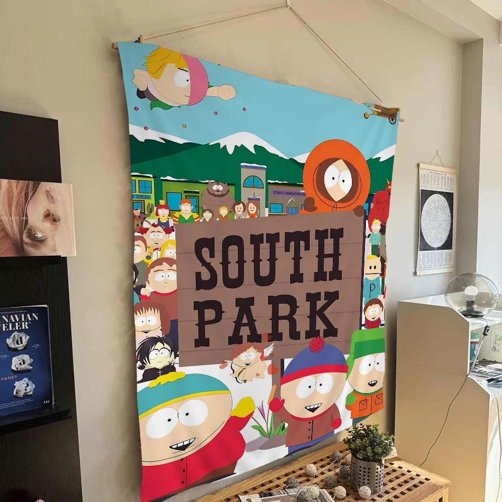 CartoonSouthparkS Cartoon Tapestry Wall Hanging Decoration Household Home Decor