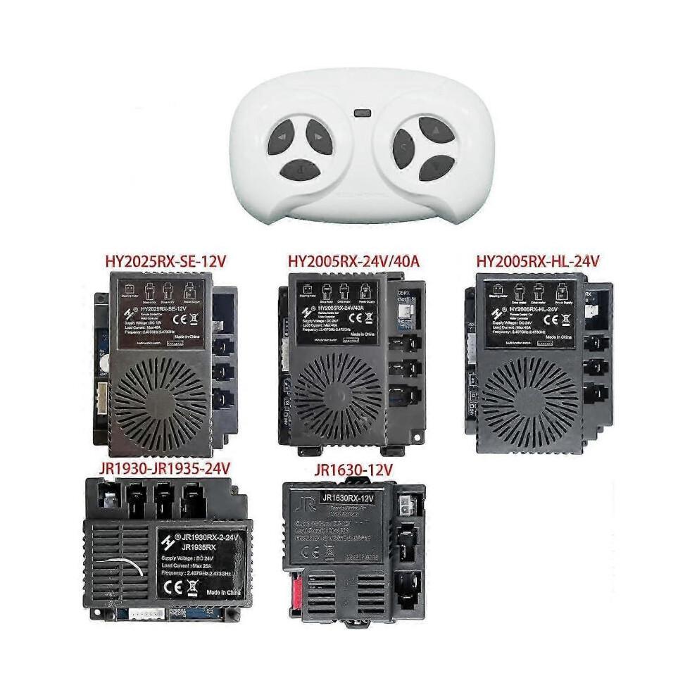 SBSG JR1602FCC 2.4G Bluetooth Remote Control for Power Wheels,JR1839FCC White Remote Transmitter for Electric Car Ride On Toy JR1603,JR1810,JR1958,JR1