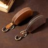 Crazy Horse Leather Car Key Pouch Genuine Leather Key Holder  for Secure Keys Storage