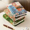 B6 Locked Notebook Embroidery Fabric Journal Secret Diary with Code Password Lock Daily Planner Personalized Stationery Gift