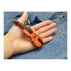 Violin Musical Instrument Genuine Leather Bag Charm VANCA CRAFT Leather Story (Handmade in Japan)