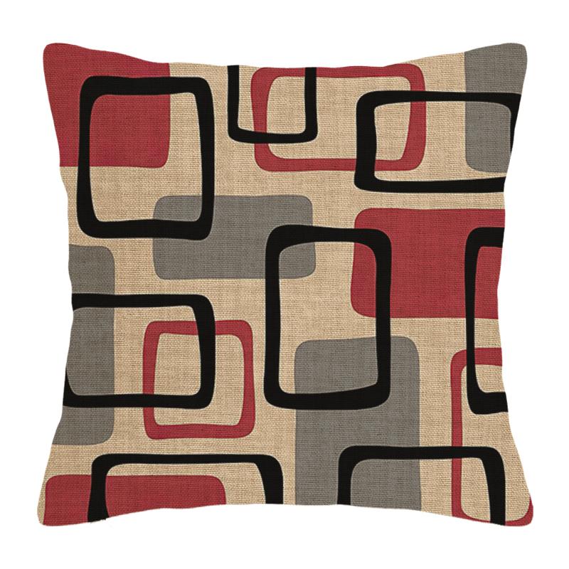 Dom Salon Nowoczesna Dekoracja Poduszka Dekoracja Poszewka na Poduszkę 45*45 40X40Cm 60X60Cm 45X45Cm Abstrakcyjny 50X50Cm Boho