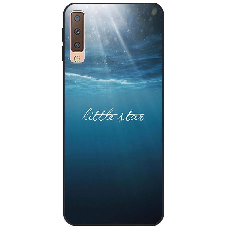 For Phone Case Samsung Galaxy A7 2018 Case Bumper Soft TPU Silicone Coque Back Cover For Samsung A7 2018 A750 A750F Case Fundas