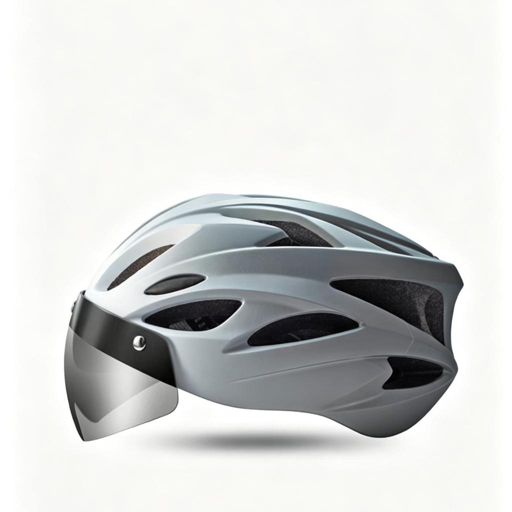 Matte multi-color cycling helmet unisex, road bike mountain bike bicycle helmet integrated molding magnetic attraction