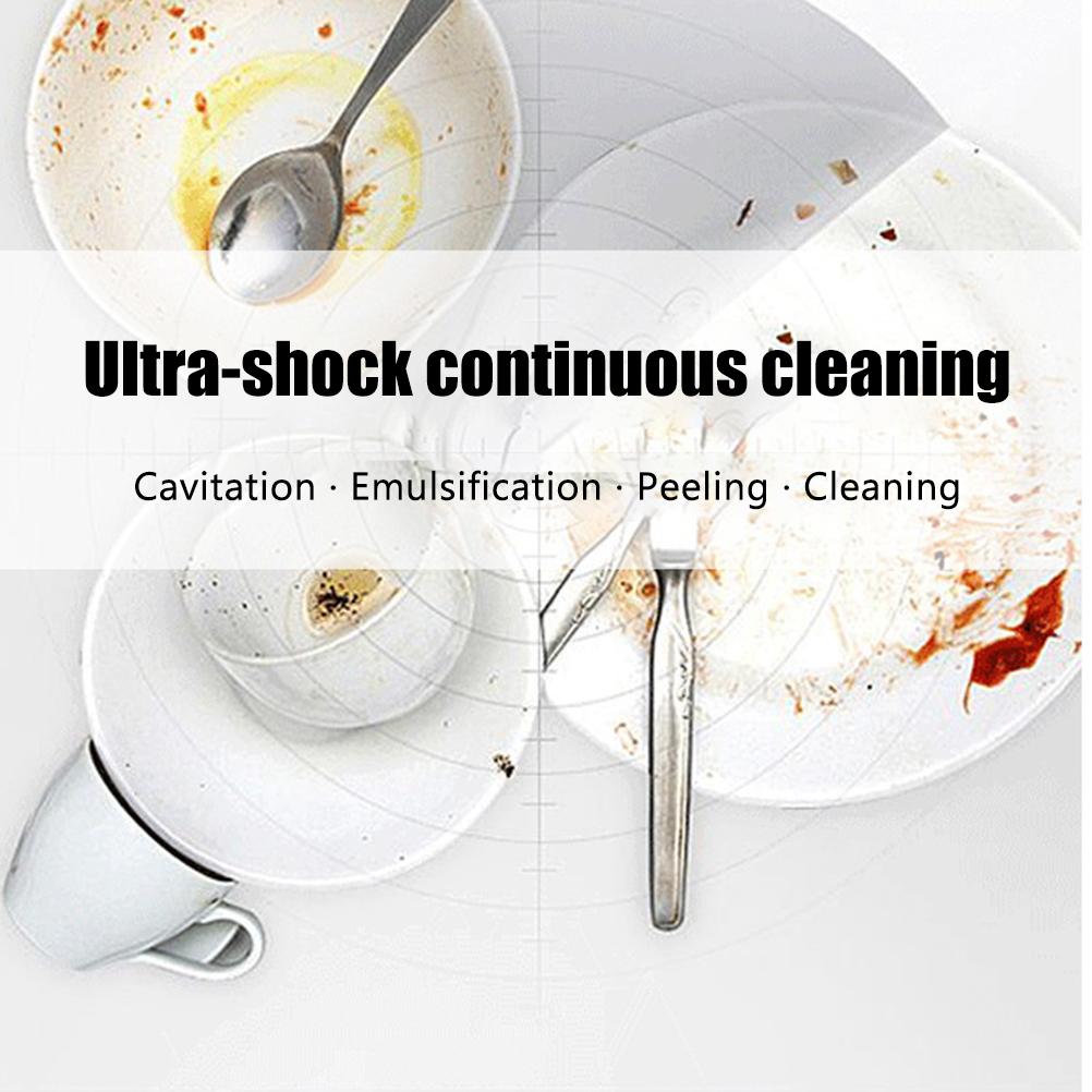Портативная посудомоечная машина Ультразвуковой очиститель пузырьков Электронная посудомоечная машина Овощи и фрукты