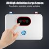 Tankless Water Heater Electric 220V LED Digital Display On Demand Hot Water Heater Overheating Protection 30-55 Celsius Degrees