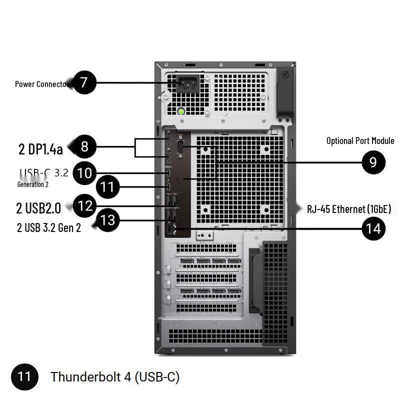 Dell Pro Max T2 Graphic Tower Workstation (CN version)