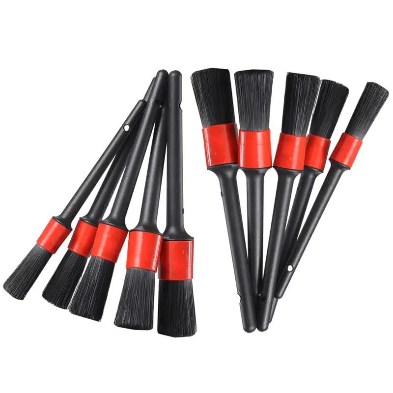 5/10PCs Car Cleaning Brush Kit Detailing Brush Set Dust Removal Brush Car Washing Tool Soft Brush Air Conditioning Outlet Brush