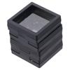 10 pcs with Base Storage Display Box Black Jewelry Display Box Transparent Film Display Box  Home