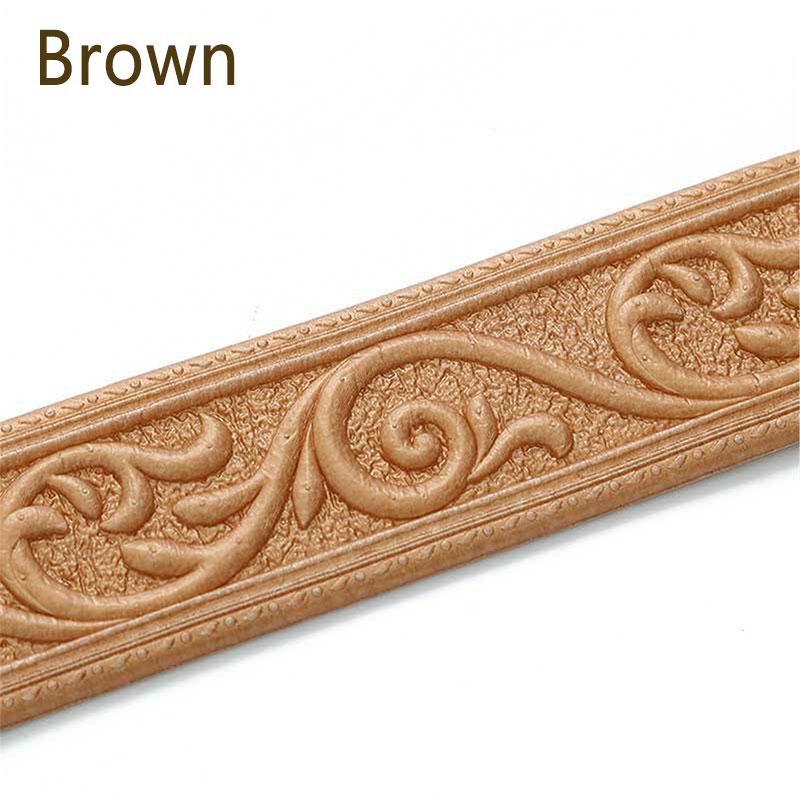 Buy 3D Foam Wall Stickers Self Adhesive Waterproof Baseboard Wallpaper