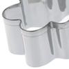 Heart Flower Cookie Cutters 3 Different Size Stainless Steel Fondant Cake Molds for Baking Dessert Kitchen Decor