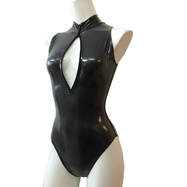 Rubberized Short Tights Women s Half Body Performance Clothing Stage Costumes L