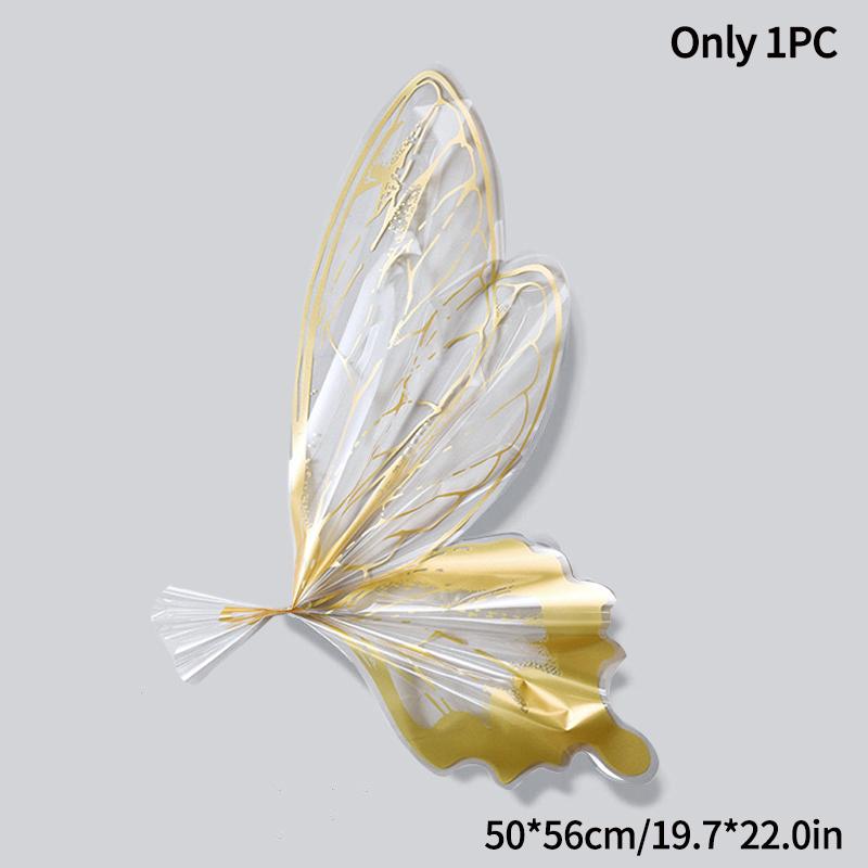 2025 Butterfly Flower Wrapping Paper Korean Style Gift Wrap Florist Bouquet Wrapper DIY Gifts Packaging Wedding Party Supplies