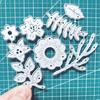 Flower Carbon Steeel Cutting Dies for Scrapbooking Photo Album Decoration DIY Cards Making Craft Dies Cut