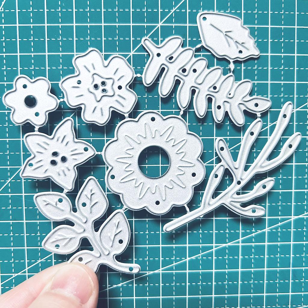 Flower Carbon Steeel Cutting Dies for Scrapbooking Photo Album Decoration DIY Cards Making Craft Dies Cut