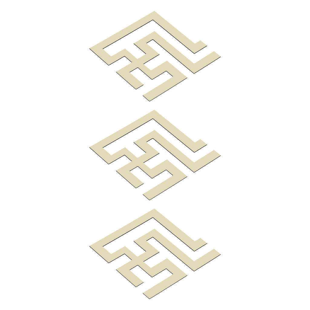 Adesivo Specchio Vita Moderna PVC Fai da Te Decalcomanie Murali Tridimensionali Decorazioni Sfondo Dorato