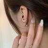 Women's Unique Double-Layer Metal Ear Cuff: Versatile No-Piercing Earring