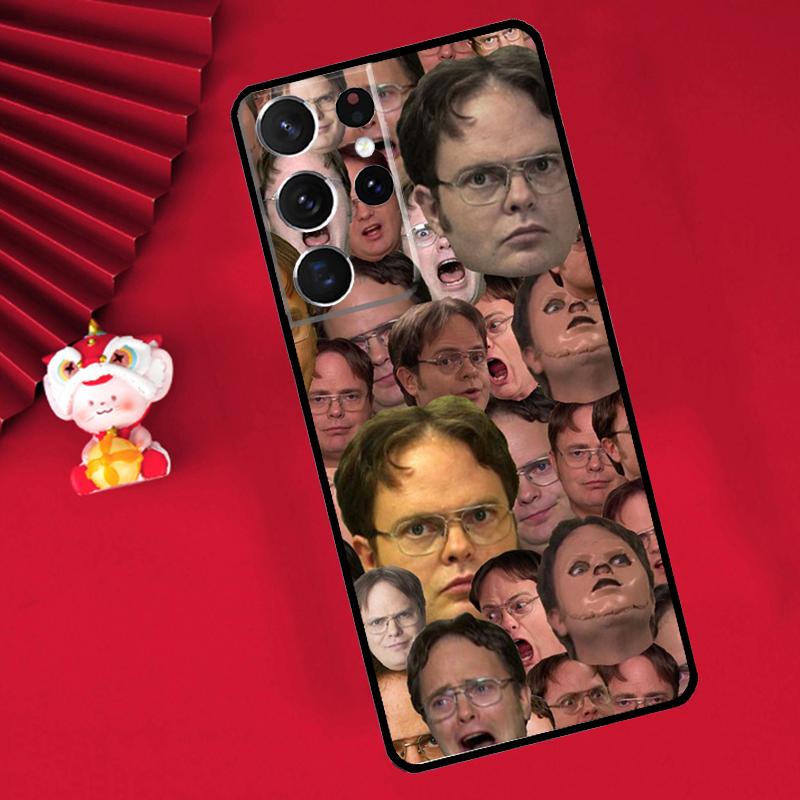 Best of Dwight Schrute Case For Samsung Galaxy S24 S23 Ultra S22 Note 10 Plus Note 20 S9 S10 S21 FE S20 FE Cover