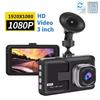 Cámara de tablero para automóvil de 1080P, video de conducción de 3 pulgadas, grabadora de bucle DVR para automóvil con visión nocturna delantera y trasera, sensor G, accesorios para automóvil