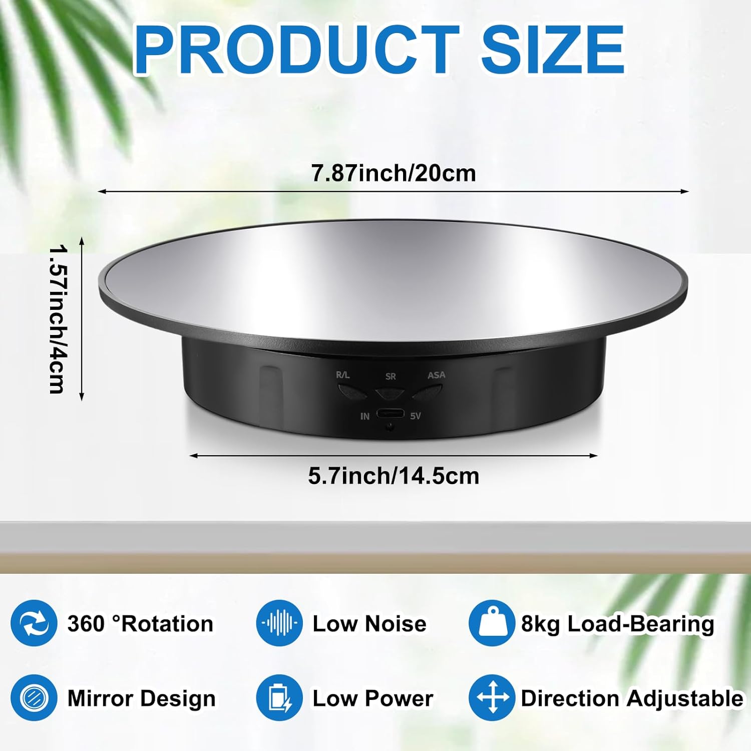 Motorized Rotating Display Stand 360 Electronic