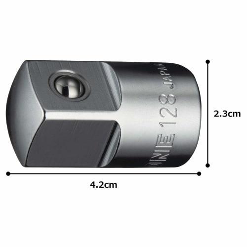 TONE Socket Adapter 128 Drive 12.7mm(1/2") &19.0mm(3/4")