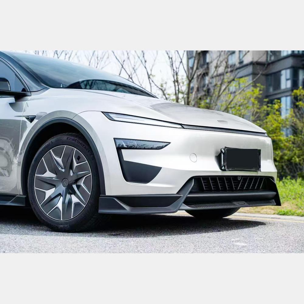 Tesla Model Y 2024+ Facelift Front Lip Splitter Spoiler by YOFER